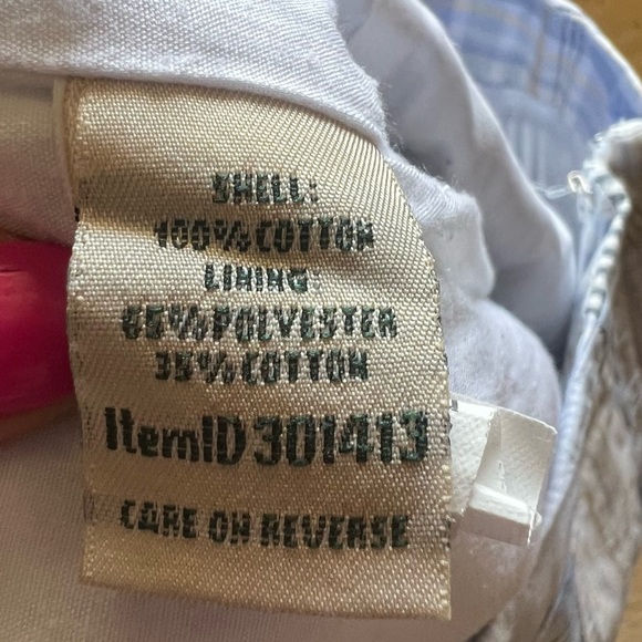 L.L Bean Favorite Fit Patchwork Preppy Skirt - Picture 7 of 7